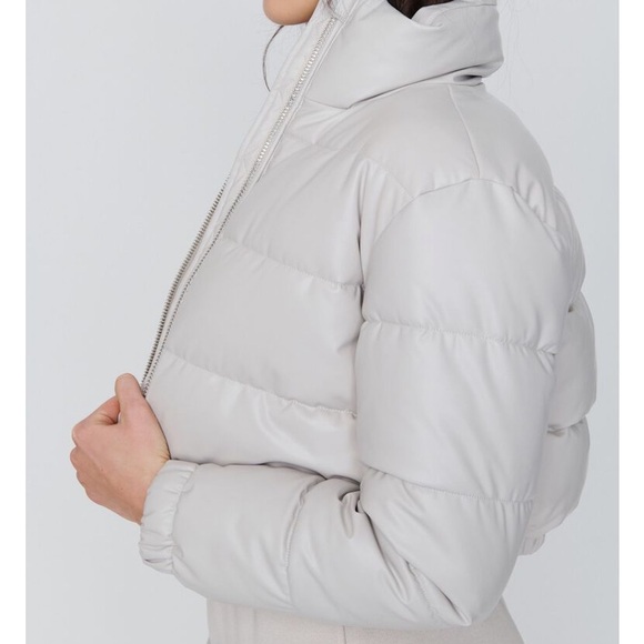 Garage puffer jacket s beige - Picture 2 of 2